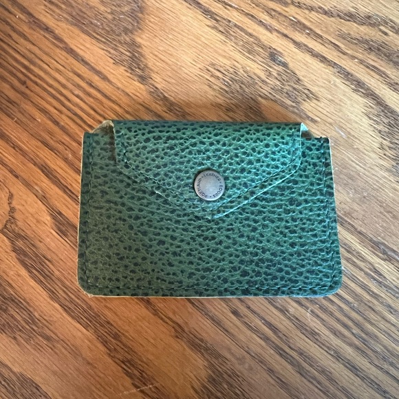 Portland Leather Goods Handbags - Portland Leather Goods Avocado Lovebug Wallet